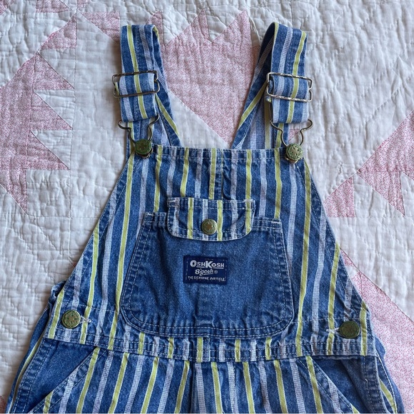 Vintage Oshkosh striped overalls - Picture 2 of 6